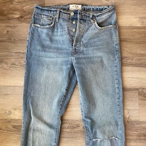 Free People “We The Free” distressed denim jeans